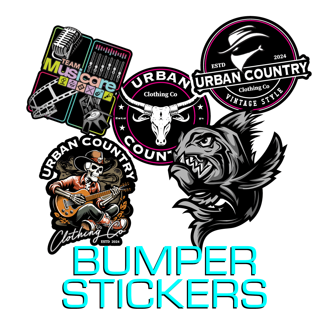 bumper sticker design and print Caboolture 